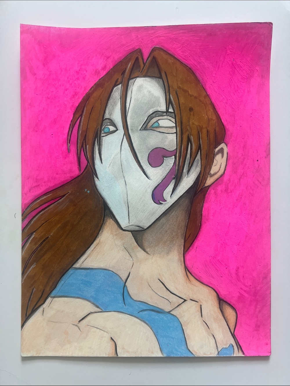 Vega portrait hand drawn by me